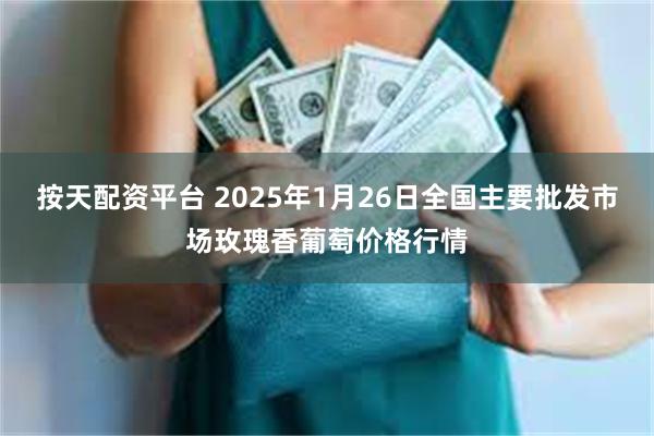 按天配资平台 2025年1月26日全国主要批发市场玫瑰香葡萄价格行情