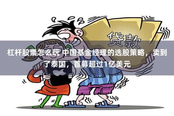 杠杆股票怎么玩 中国基金经理的选股策略，卖到了泰国，首募超过1亿美元